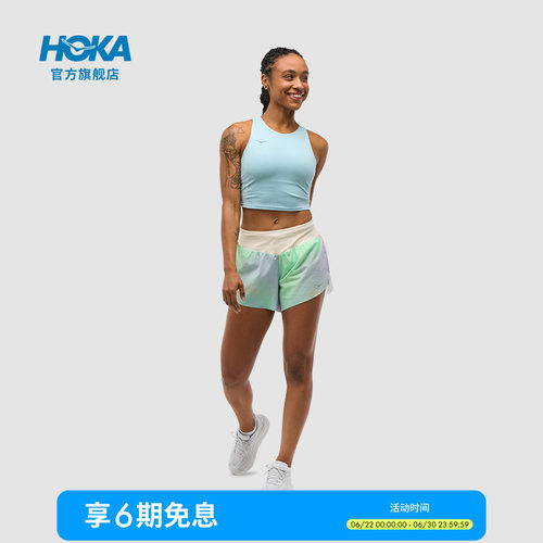 HOKA4英寸跑步短裤透气