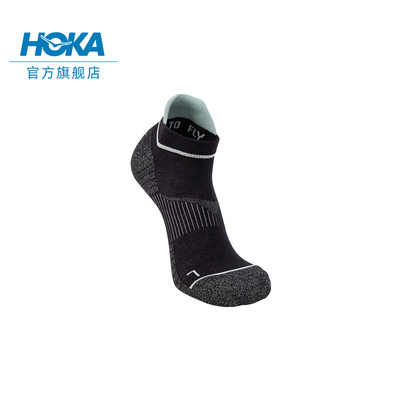 HOKA秋冬短筒跑步运动袜