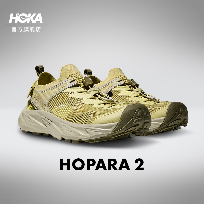 HOKA ONE ONE 女款夏季霍帕拉 2户外露营溯溪鞋 HOPARA 2抓地防滑