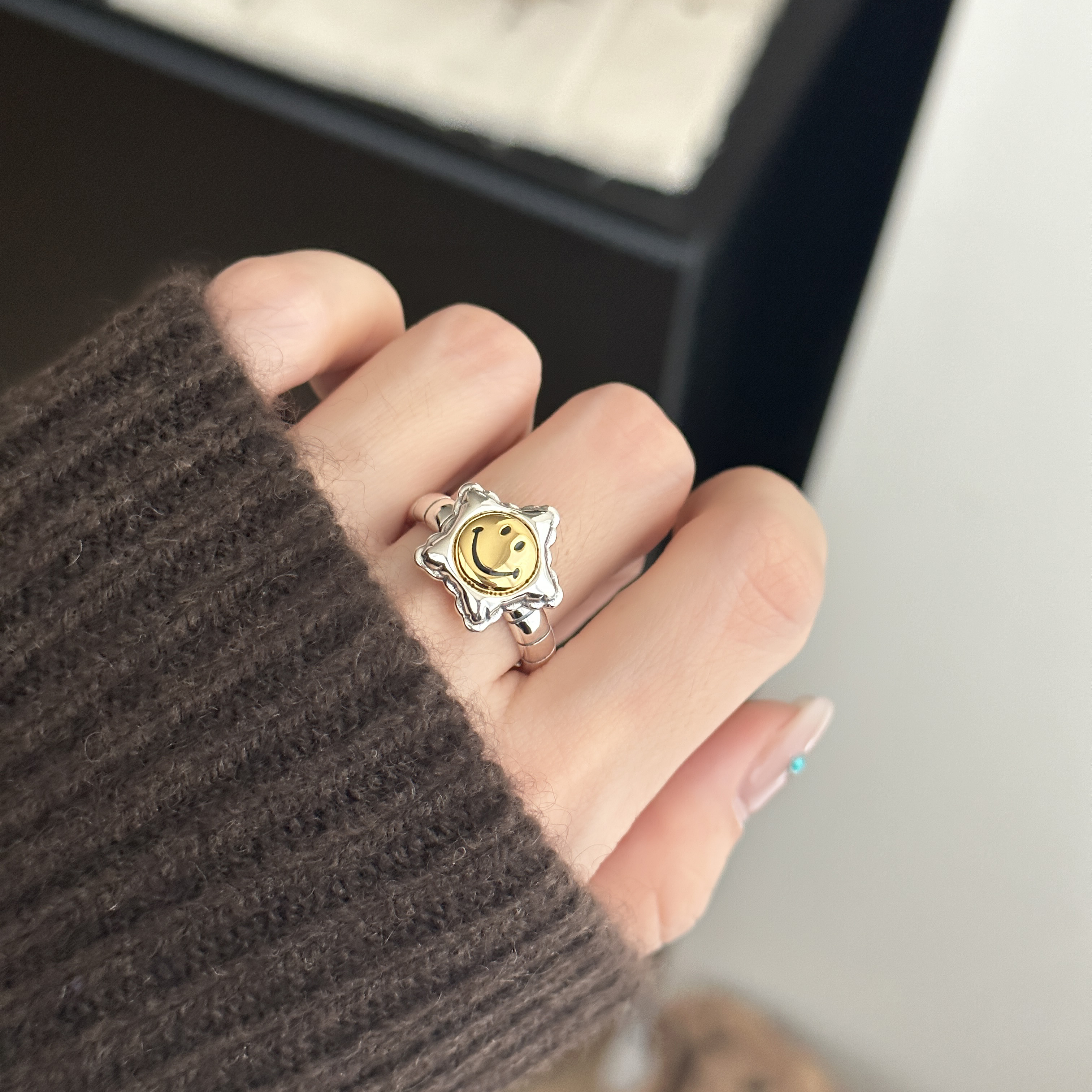 MISSJOJO幸运星纯银戒指