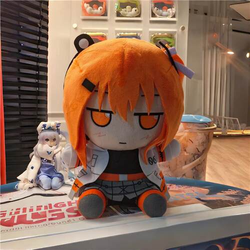 日本JKCK vocaloid足立零fumo超萌虚拟歌姬毛绒玩偶棉花娃娃礼物