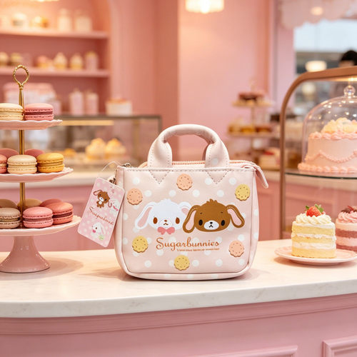 日本JKCK可爱Sugarbunnies手提包女学生便当包保温饭盒袋便携小包