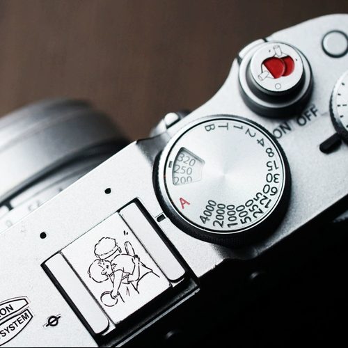 适用于富士XM5 XE4 XT30 XT5 3 4 热靴盖快门按钮键帽尼康ZF Z50