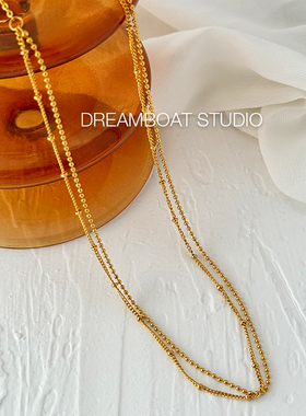 ins百搭冷淡风锁骨链DREAMBOAT