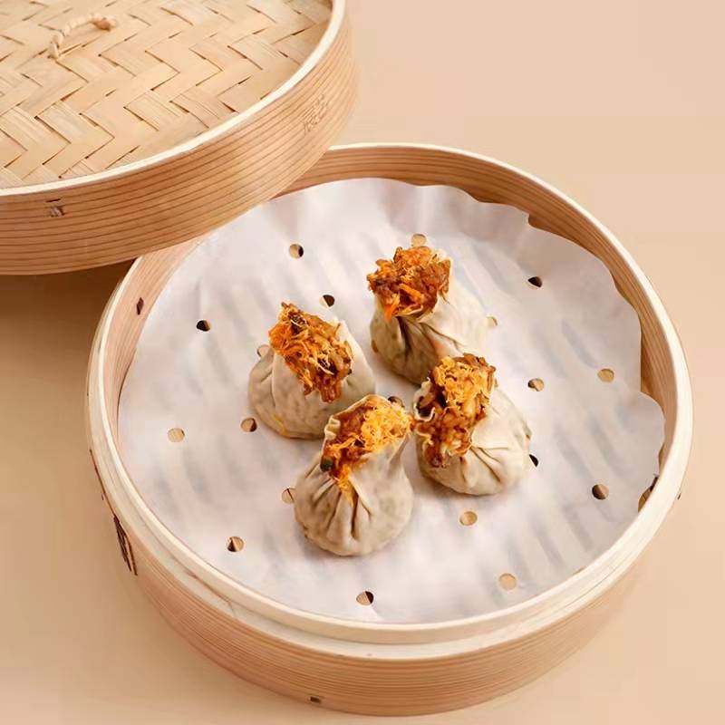 宜洁家用一次性蒸笼纸食品专用圆形蒸包子馒头不易粘纸垫布油纸,厨房/烹饪用具,蒸笼屉布/垫/纸,淘宝优惠券,粉丝福利购,淘宝优惠卷