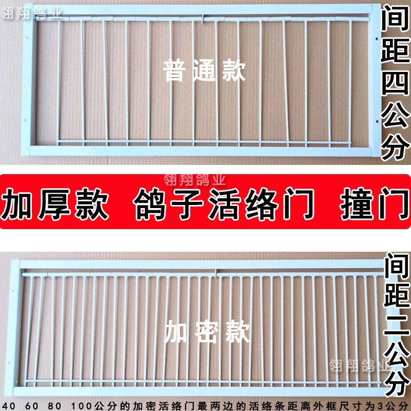 加厚款鸽子活络门撞门加密活络门信鸽子用品用具撞门信鸽活络门