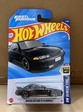25A风火轮C4982合金小车模型玩具尼桑GTR32 NISSAN GT-R(BNR32)
