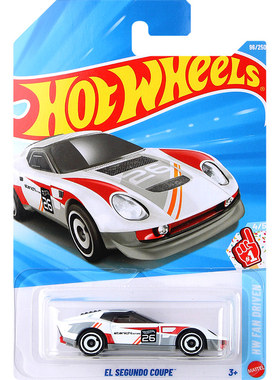 26D风火轮C4982合金小车收藏模型玩具埃尔塞车模EL SEGUNTO COUPE