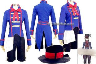 cosplay动漫游戏黑执事 木偶师 多罗塞尔·凯因斯cos服免邮定制