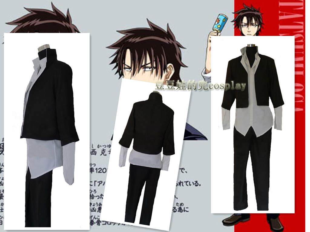 cosplay动漫游戏魔王的父亲 恶魔奶爸 男鹿辰巳cos服装 免邮定制