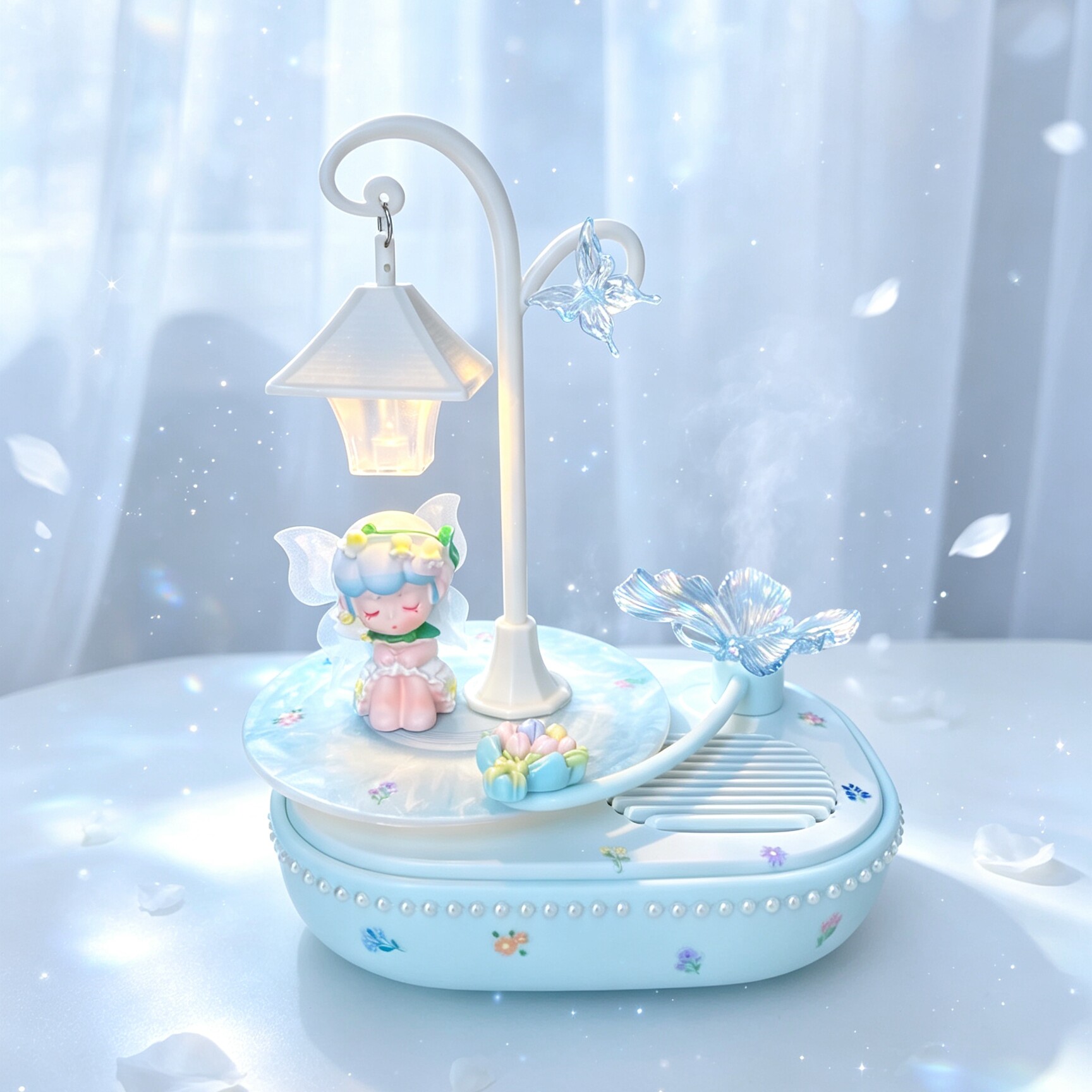 女孩生日礼物花仙子DIY蓝牙音响图片