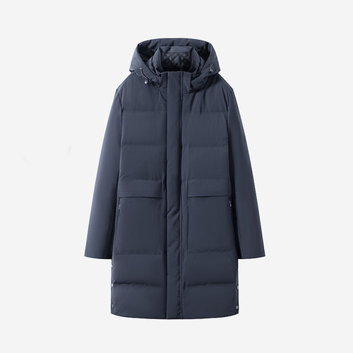 撤柜撤标尾单中长款保暖羽绒服