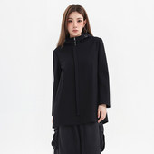 夹克潮 2025春秋女士简约休闲舒适百搭连帽时尚 H家 撤标撤柜