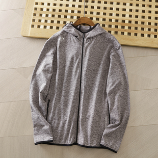 品牌撤柜透气舒服薄款卫衣男士春夏季2024新款显瘦百搭轻薄外套潮