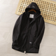 撤标男装 外套中长款 品牌尾货正品 清仓捡漏 连帽拉链简约男士 风衣