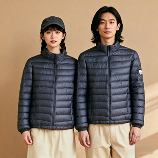 一线撤标撤柜!2025冬季新款时尚简约轻薄保暖立领羽绒服