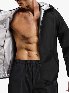 男士运动排汗暴汗服健身套装