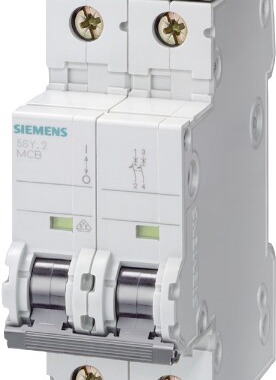 SIEMENS/西门子微型断路器 5SY62137CC 小型空开400V 6kA 2极 C1