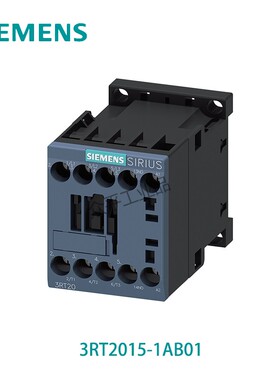 西门子(SIEMENS) 3RT系列 交流接触器 3RT2015-1AB01 24VAC 7A 3P