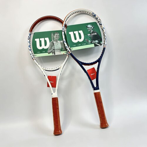 Wilson威尔胜网球拍26新款青花瓷限定款blade v10成人碳素专业拍