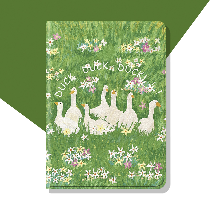 一群鸭子ins风ipad保护套pro2022