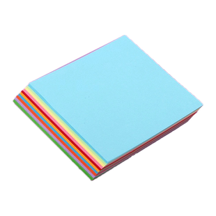 折纸彩色彩纸剪纸书 a4软薄手工纸材料镭射纸正方形宝宝儿童幼教幼儿园千纸鹤玫瑰花DIY多功能学生珠光折叠纸