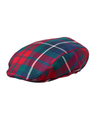 外单j珍j克全羊毛春秋红色格子福尔摩斯烟造型邮差帽男童帽报童帽