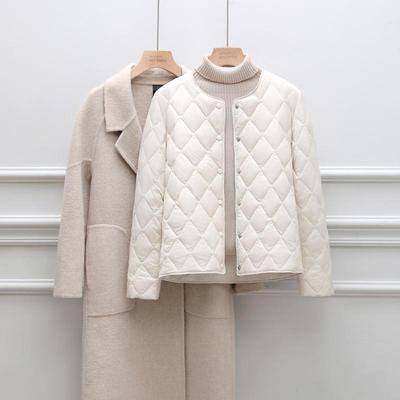 内胆羽绒服女轻薄短款外套