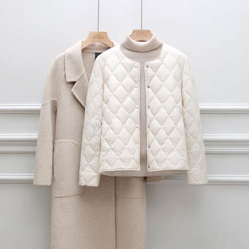 内胆羽绒服女轻薄短款外套