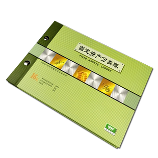 强林固定资产明细分类账账本账页账芯活页帐页账簿登记账本资产累计折旧台账公司会计账本16K办公用品
