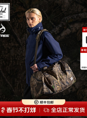 Herschel赫行REALTREE联名NOVEL休闲大容量43L手提包旅行包