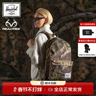 Herschel赫行 REALTREE联名Classic-XL双肩包30L通勤旅行背包