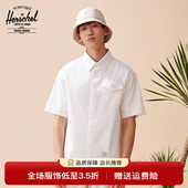 衬衣衬衫 Herschel加拿大赫行 休闲百搭男女翻领短袖