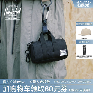 Herschel赫行Novel迷你包挂配饰手提耳机包钥匙扣零钱包袖珍挂饰