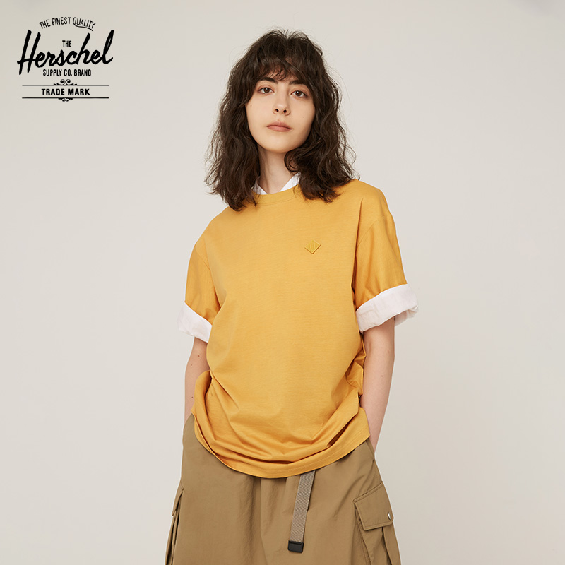 Herschel赫行夏季新品纯棉短袖