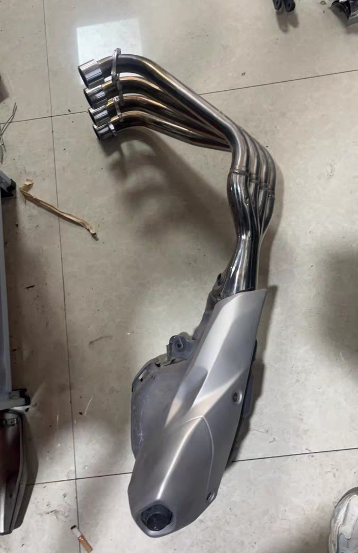 cbr650f排气全段 成色漂亮无伤