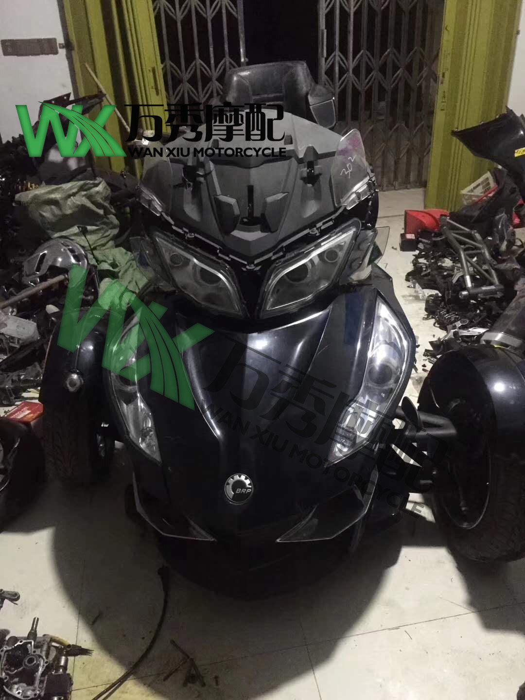 庞巴迪 运动版 蜘蛛侠  油门固坐 离合手把 刹车手把 刹车上泵