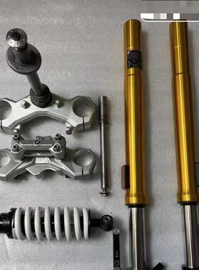 宝马 310r 上下三星 方向柱 车把底座 压码 前轮轴 前减震 后避震