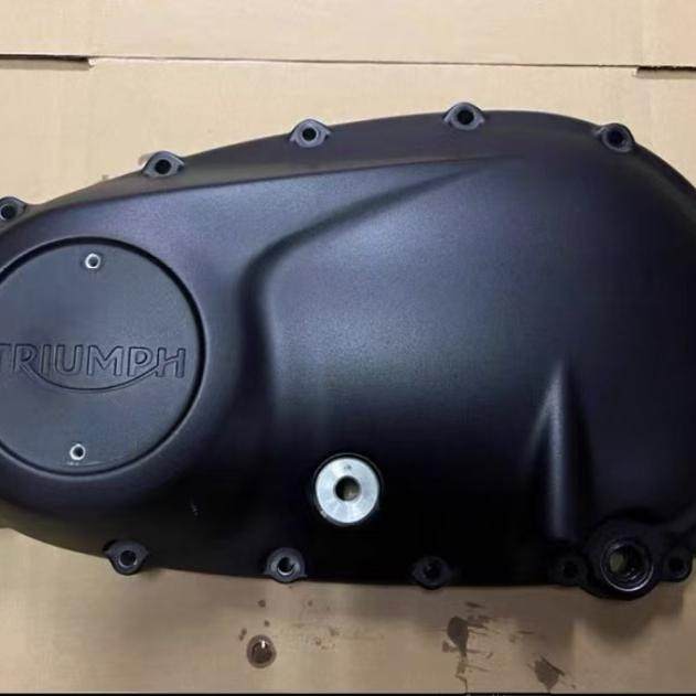 凯旋bobberT120发动机离合边盖