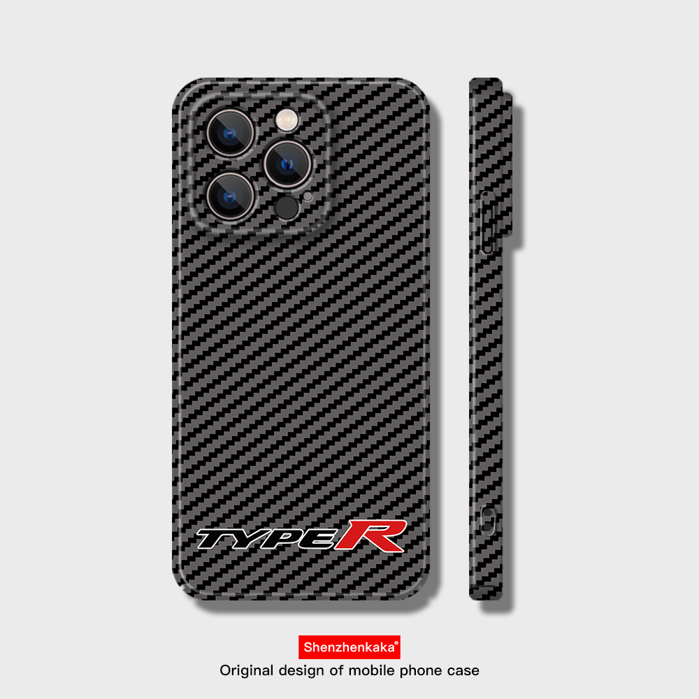 本田思域Typer手机壳碳纤维纹