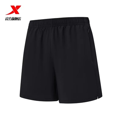 特步运动短裤女裤2025夏季新款冰丝速干透气梭织裤子975228240049