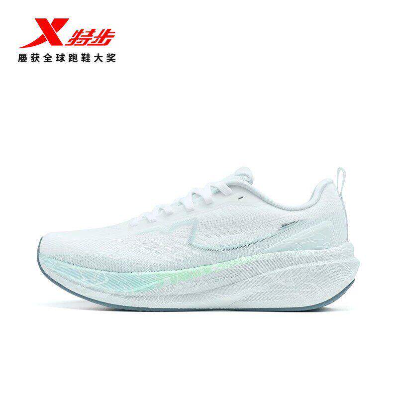 特步360X3.0 LITE跑鞋女夏秋款飞织网透气缓震运动鞋974318110011