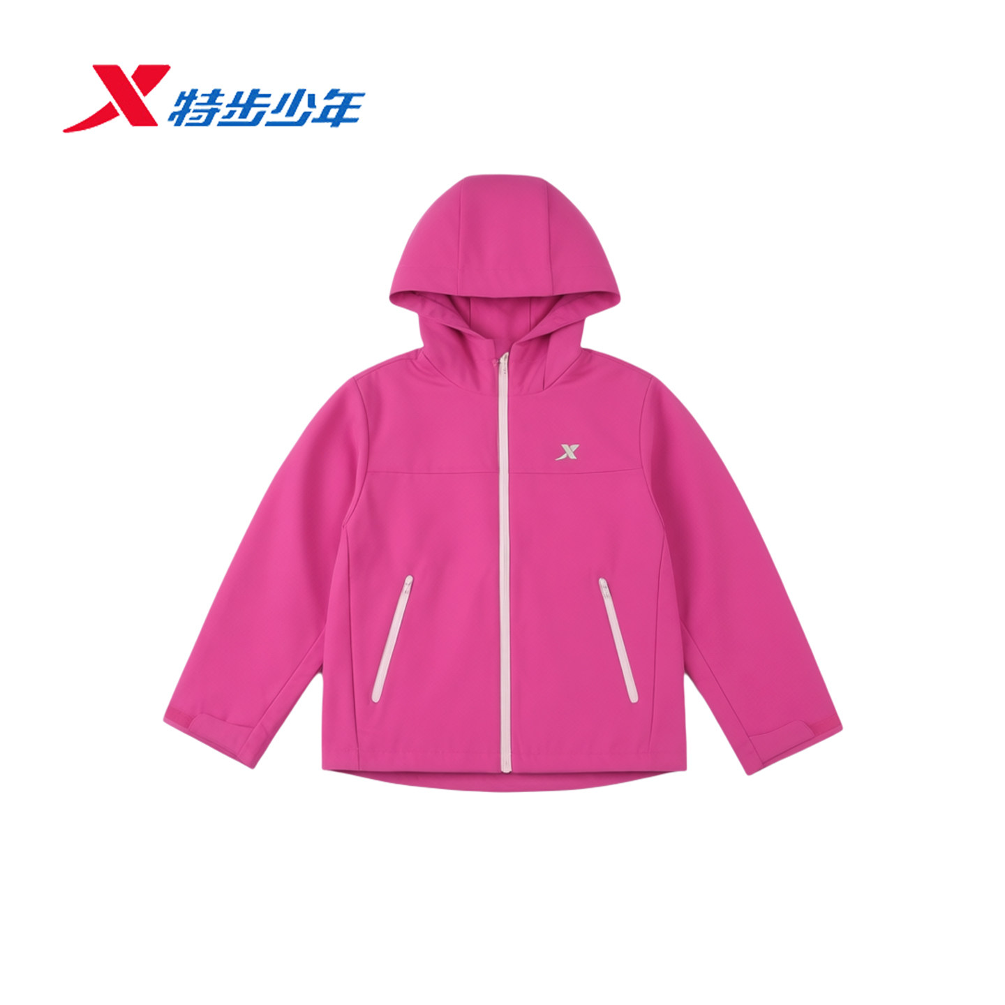 特步小彩壳矩阵 |儿童单风衣女大童秋新款防泼水外套674324144371