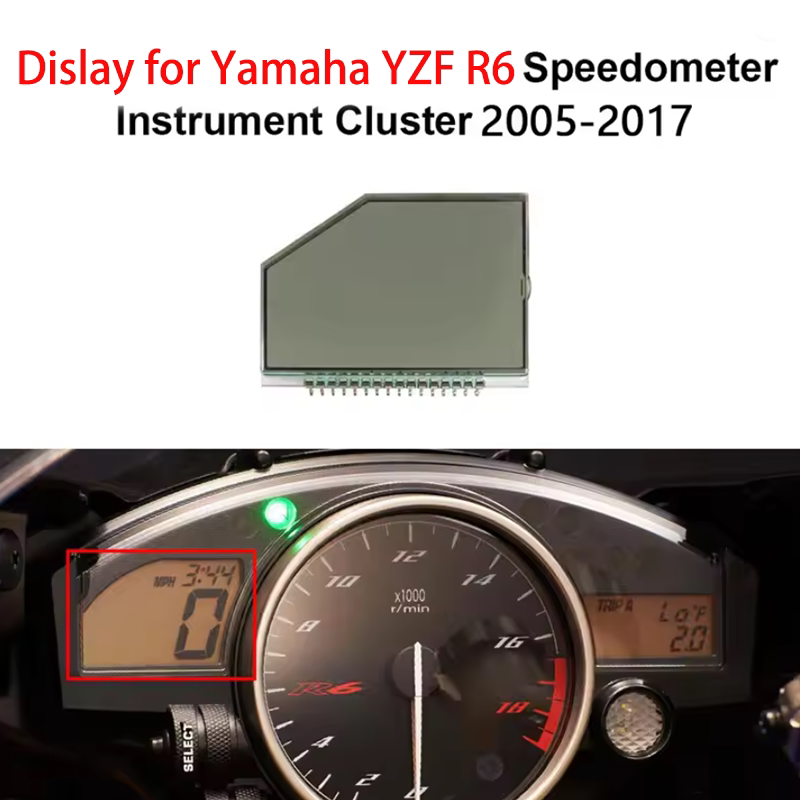 雅马哈R6/YZFR6车速表LCD屏
