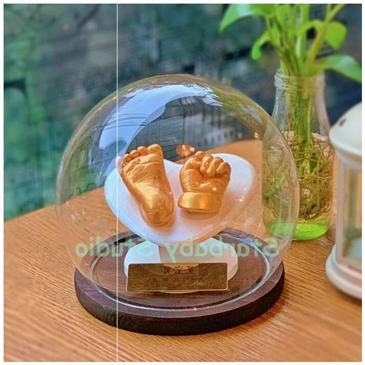 百天宝宝手足印泥3D新生儿粉水晶球手脚印泥礼物满月克隆纪念周岁在类目 玩具/童车/益智/积木/模型, 宝宝纪念品/个性产品, 手脚印中 - 来自Buy2taobao.com提供专业的淘宝代购服务