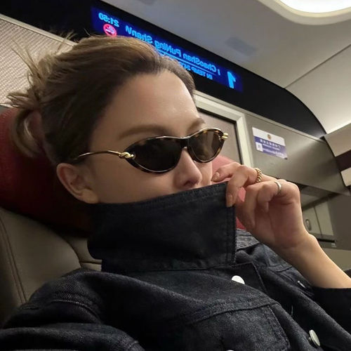 欧美法式绳结猫眼墨镜女太阳眼镜