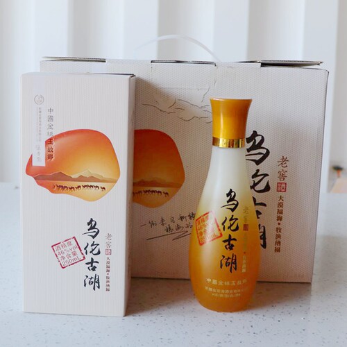 乌伦古湖 白酒 浓香型  46度250ML 6瓶  新疆福海阿勒泰包邮