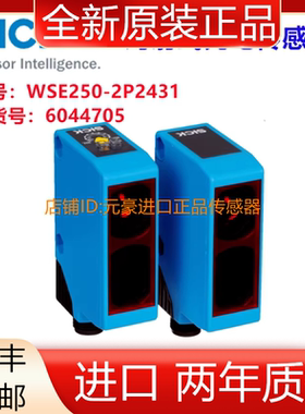 德国SICK西克光电WSE250-2P2431对射式传感器, 订货 6044705议价