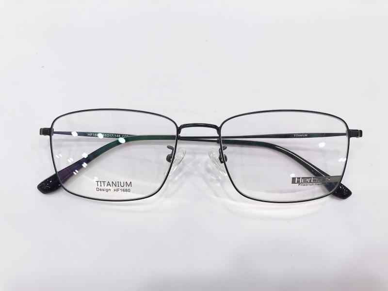 专柜正品 Herbart 菲尔巴特眼镜架 轻钛配镜眼镜框 H1680