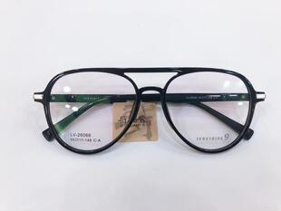 哥拓普眼镜架 双梁休闲文艺超轻TR板材眼镜框 26066 levelnine